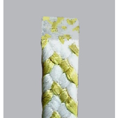 2003/Z An elaborate braid from pure PTFE yarn reinforced with Aramid fibers in a zigzag pattern, impregnated with PTFE-dispersion and silicone oil